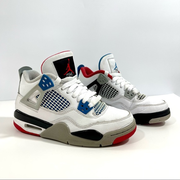 Air Jordan 4 Retro SE Flight What The youth size 3.5 - Picture 2 of 7